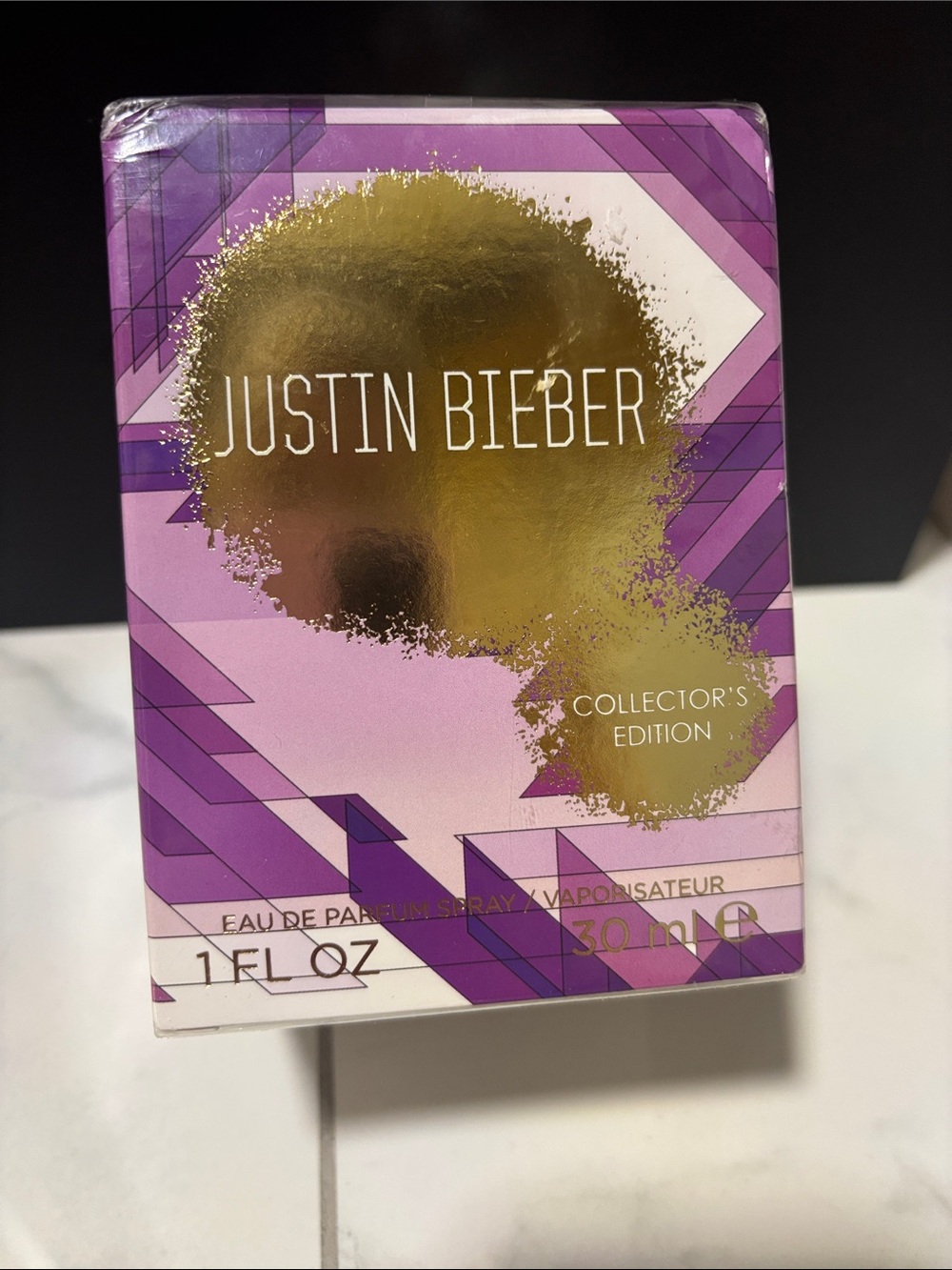 Rare Justin Bieber Collector's Edition Eau de Parfum Spray 1 Fl Oz / 30ml NIB